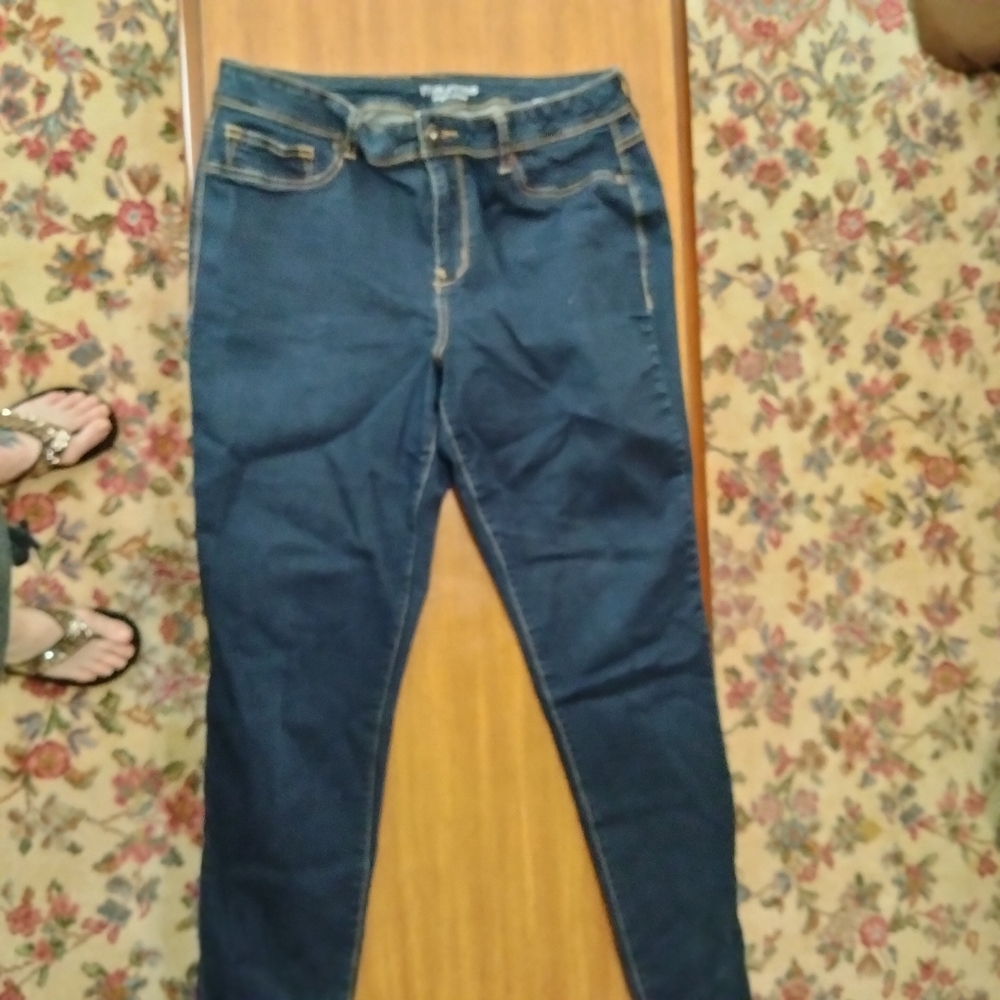 Maurices Navy Skinny Jeans